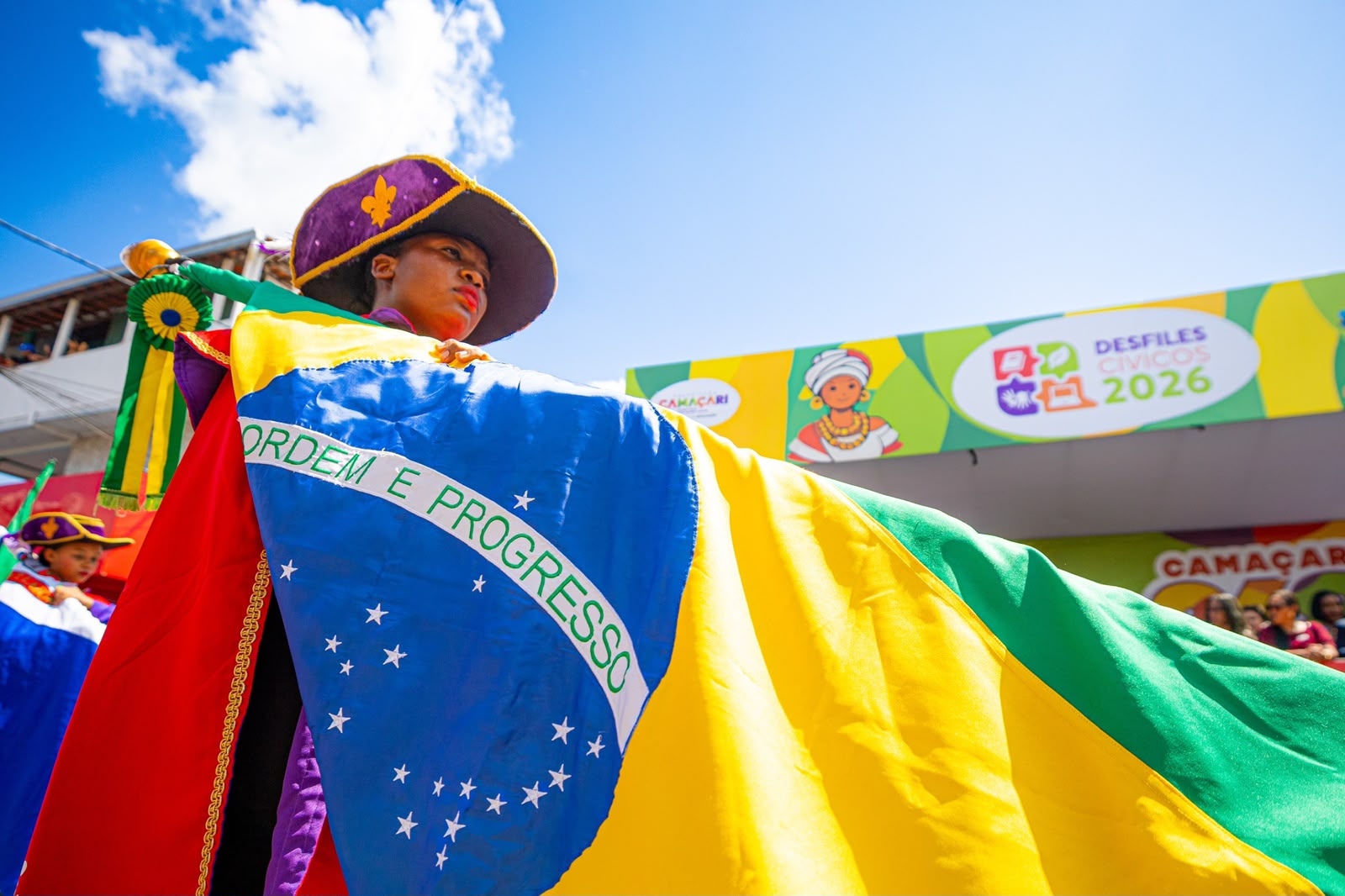 7 de Setembro: bandas marciais e grupos culturais transformam Gleba E em palco de celebração