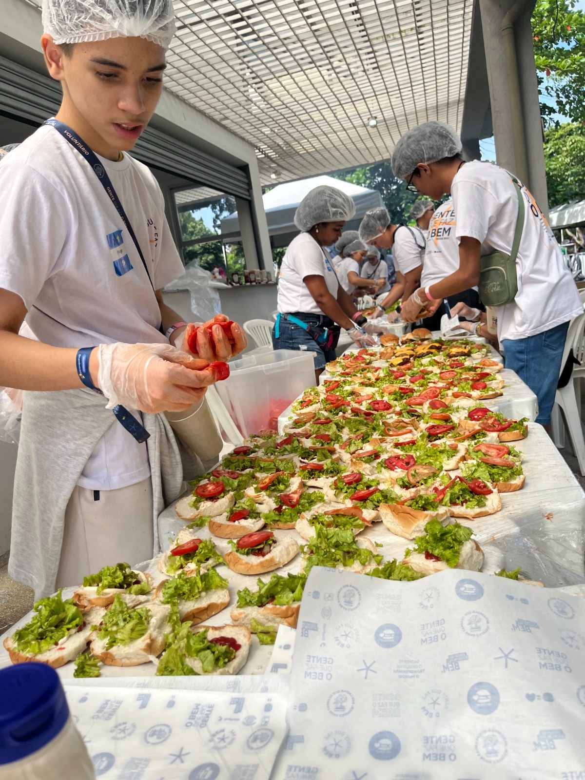 Horto Florestal de Camaçari recebe mais uma edição da Hamburgada do Bem